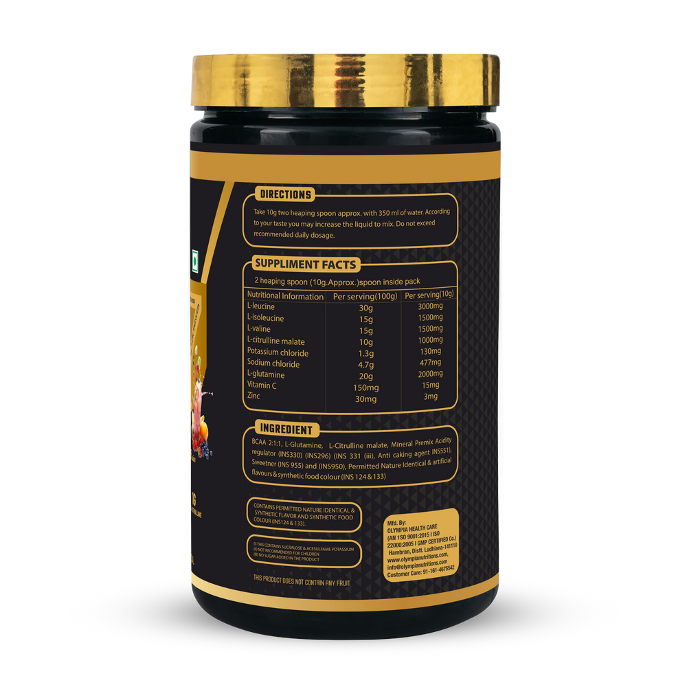 BCAA 300GM FRUIT FUSION