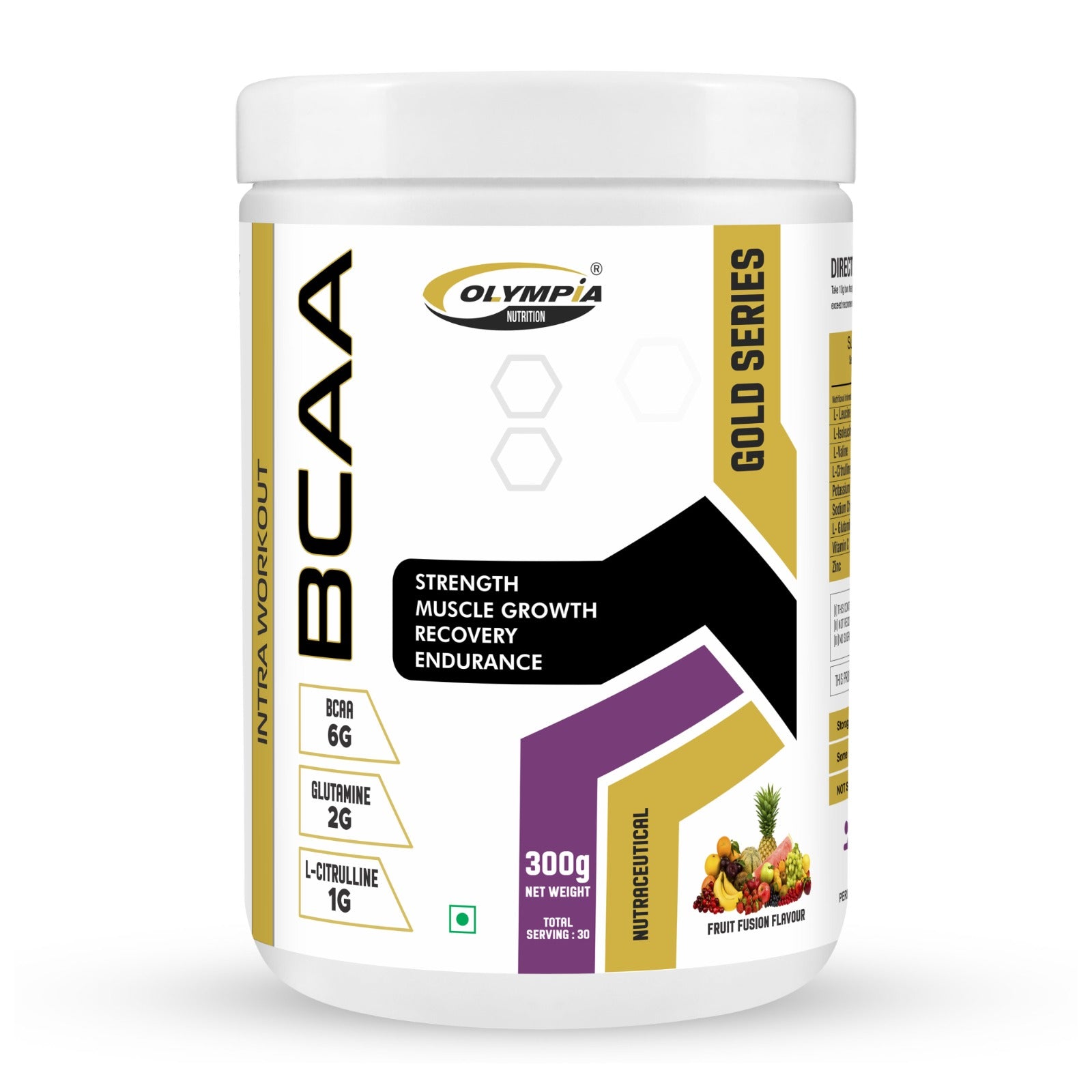 BCAA 300GM FRUIT FUSION