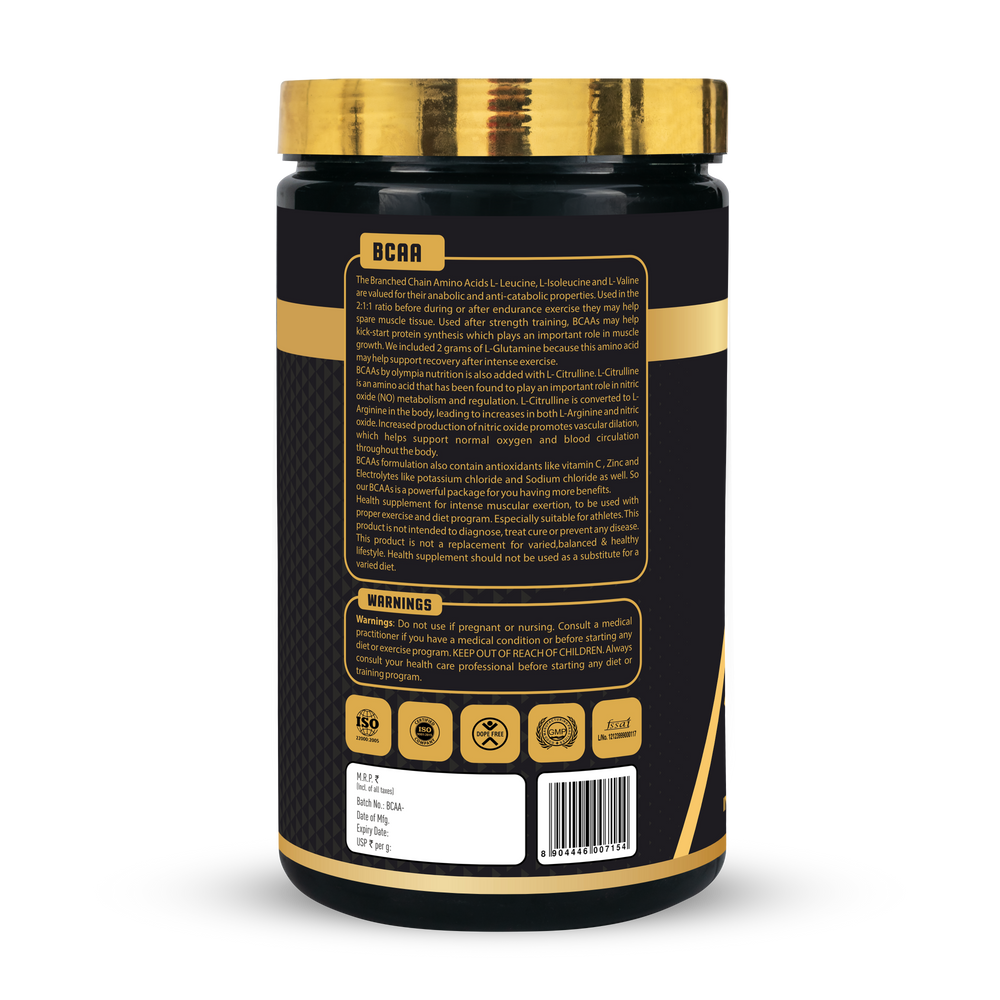 Bcaa Orange Net Wt. 300g