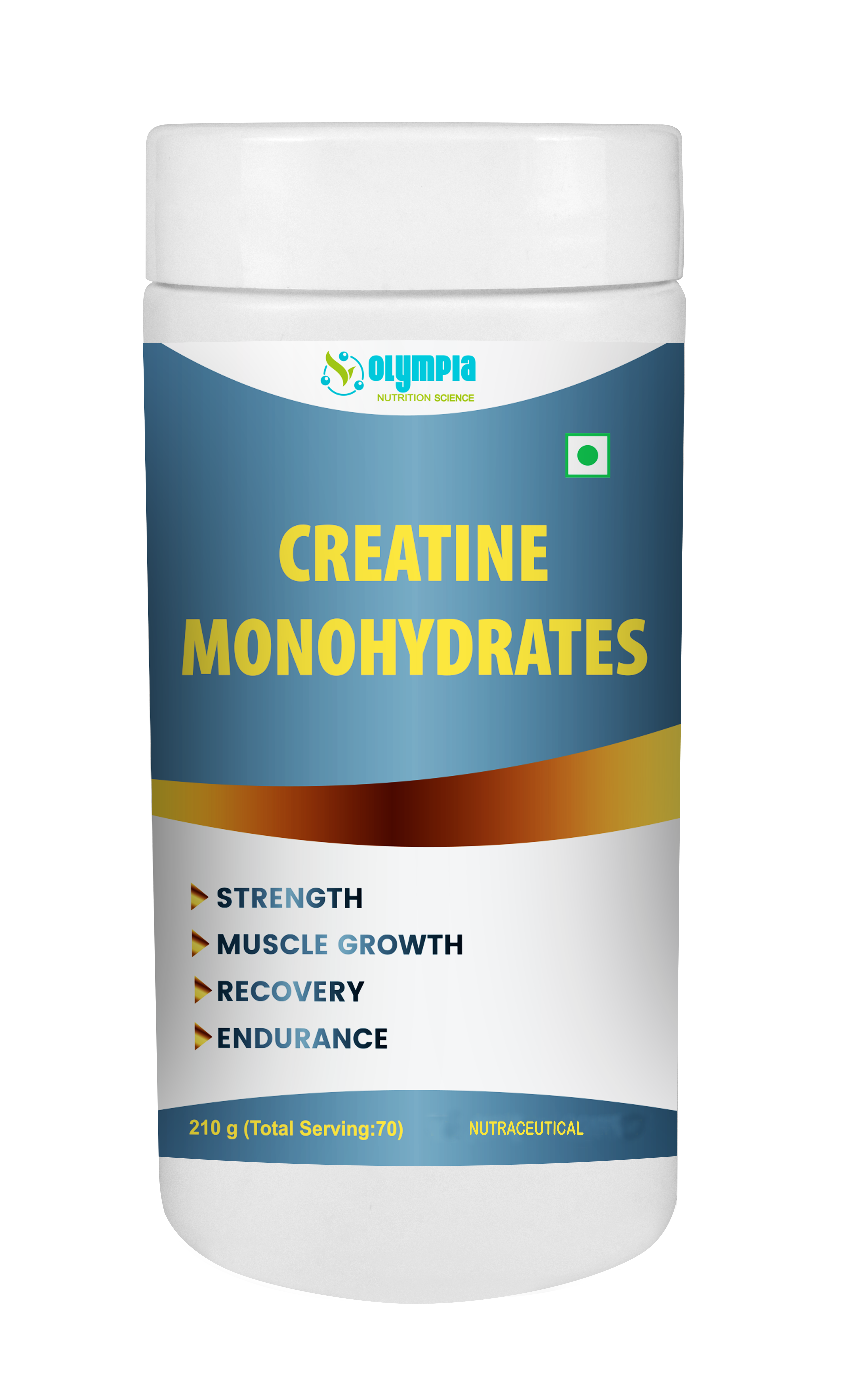 Creatine Monohydrate Unflavour 210g