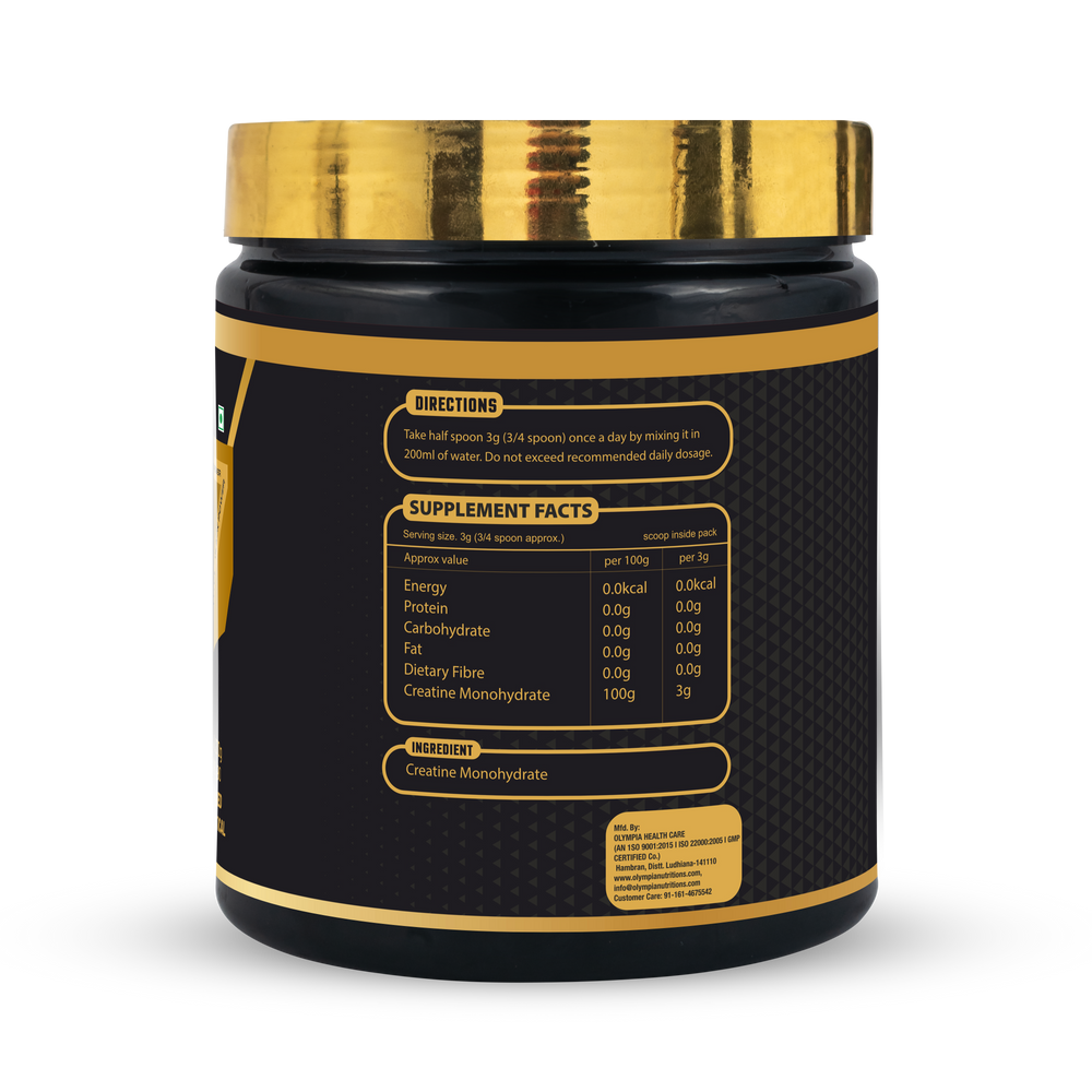 Creatine Monohydrate 270g Unflavoured