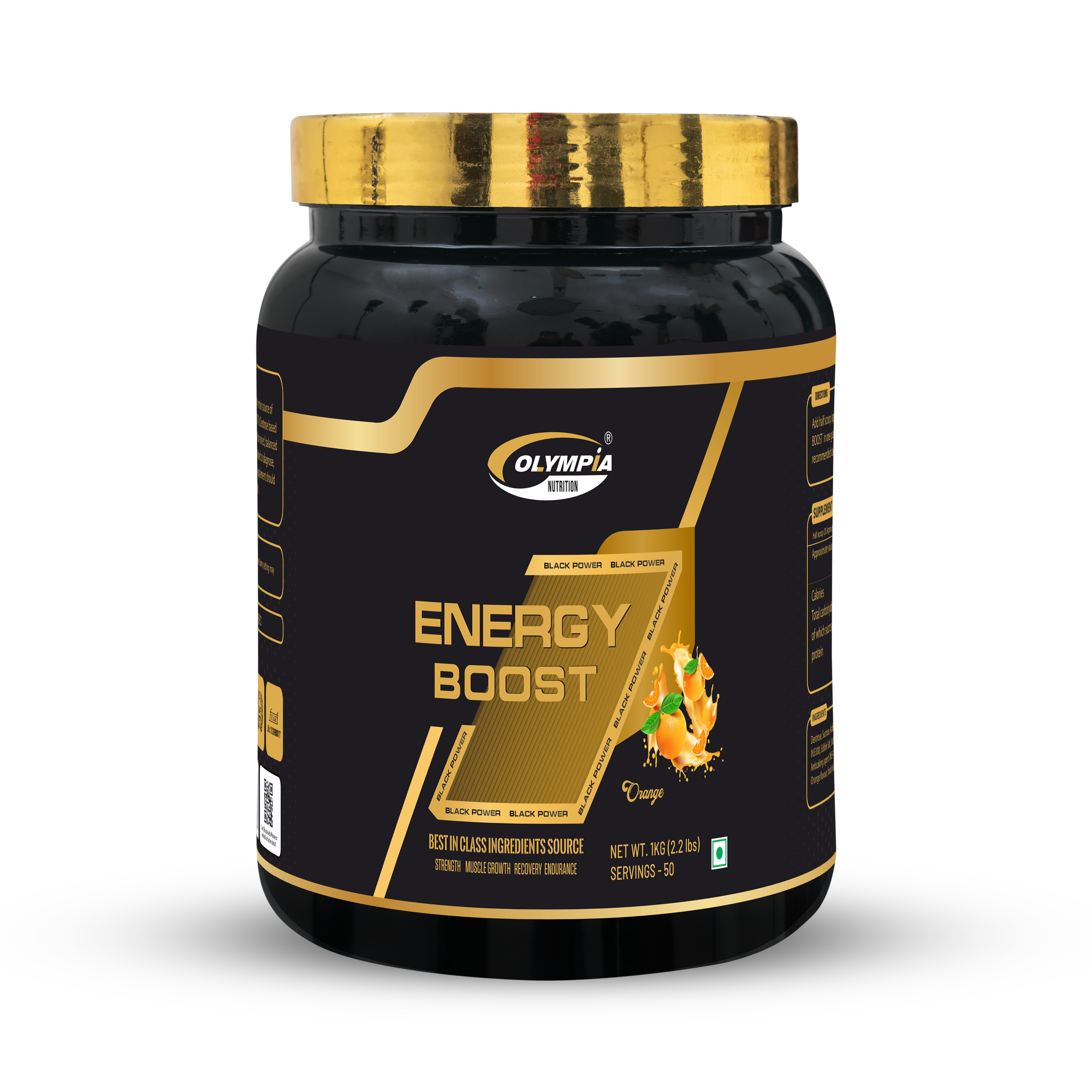 Energy Boost Orange 1kg (2.2lbs )