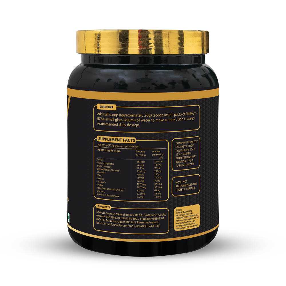 Energy+Bcaa Orange 1Kg