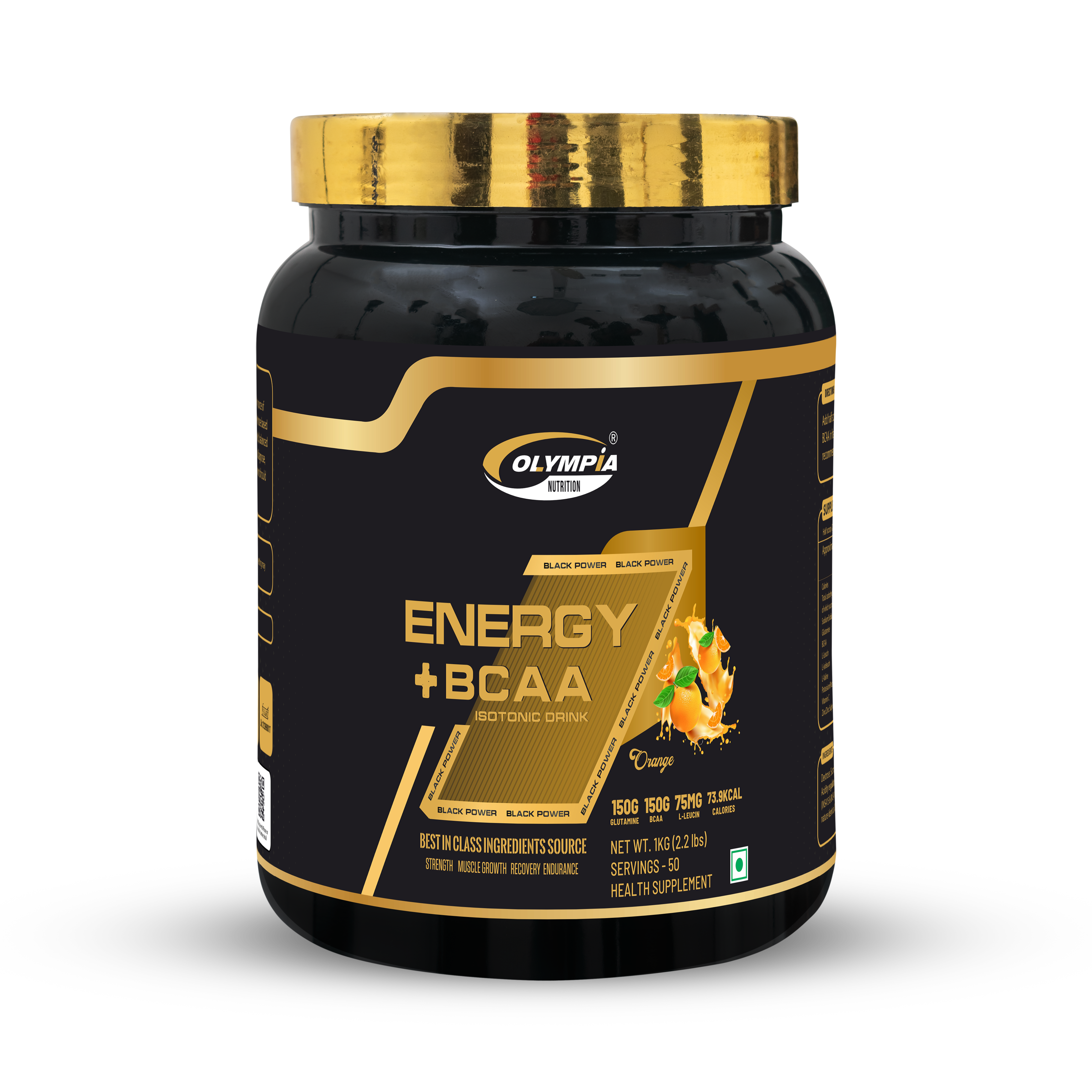 Energy+Bcaa Orange 1Kg