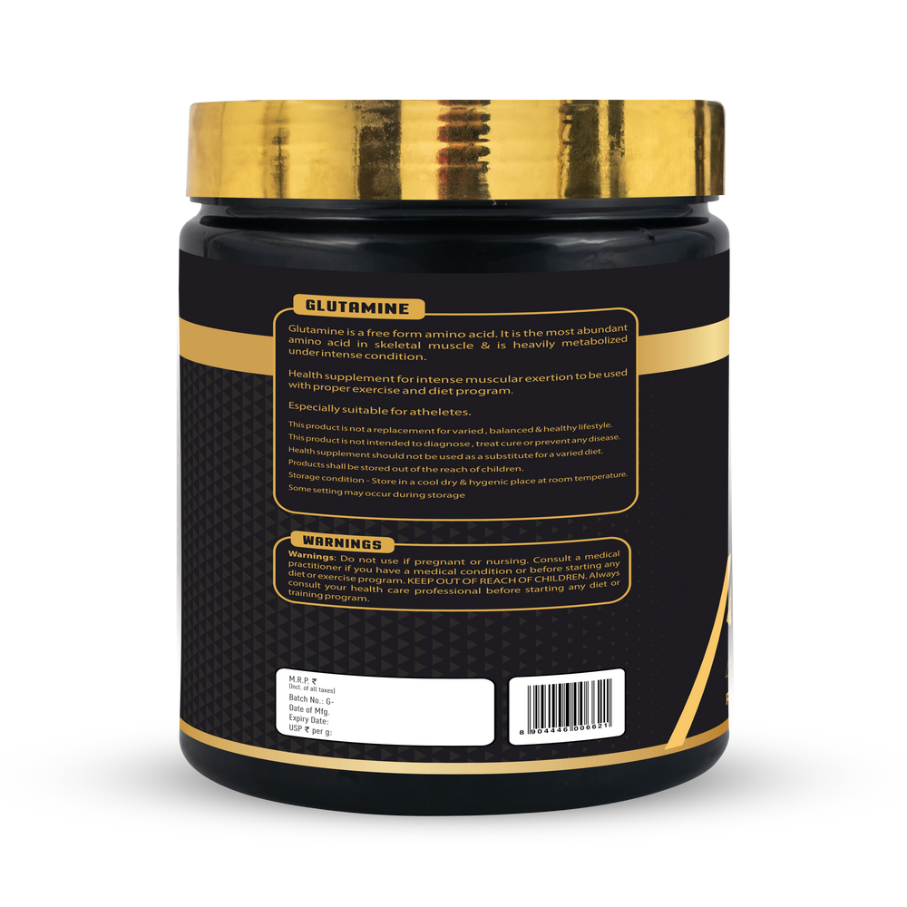 Glutamine Unflavoured Net Wt.250g