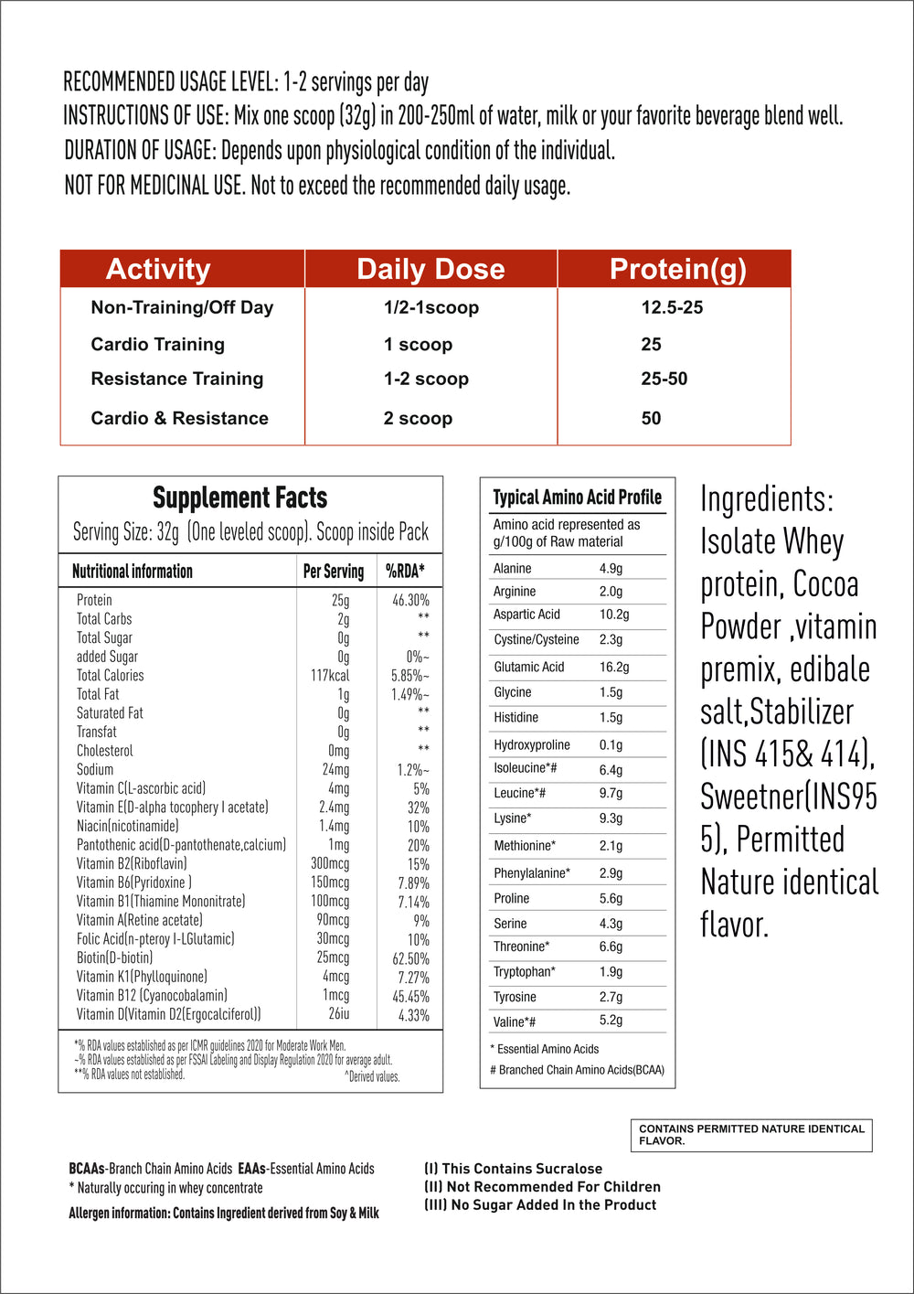 Isolate Whey Chocolate 2lbs