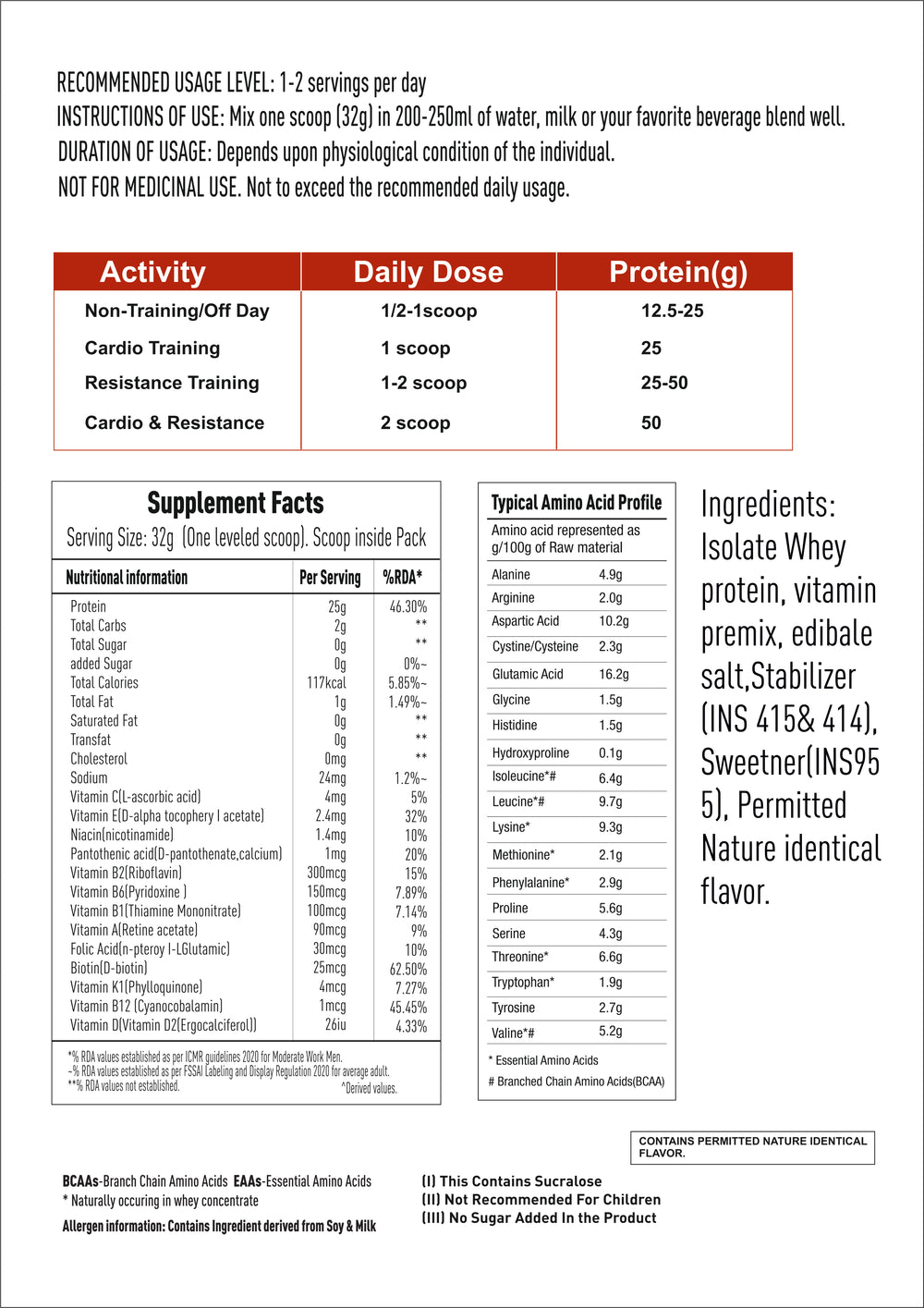Isolate Whey Mango 2lbs