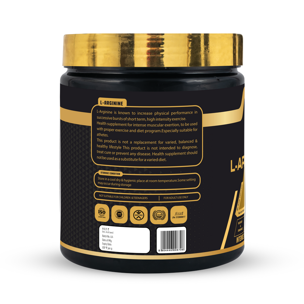 L-Arginine Blueberry Net Wt: 200g
