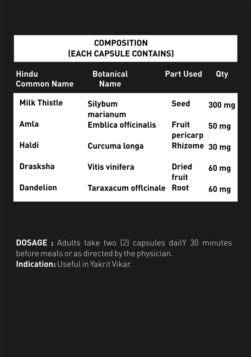 Liver Detox 60capsules