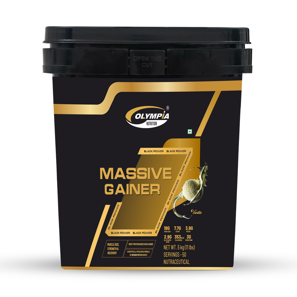 Massive Gainer Vanilla Net.wt 5kg( 11 Lbs)
