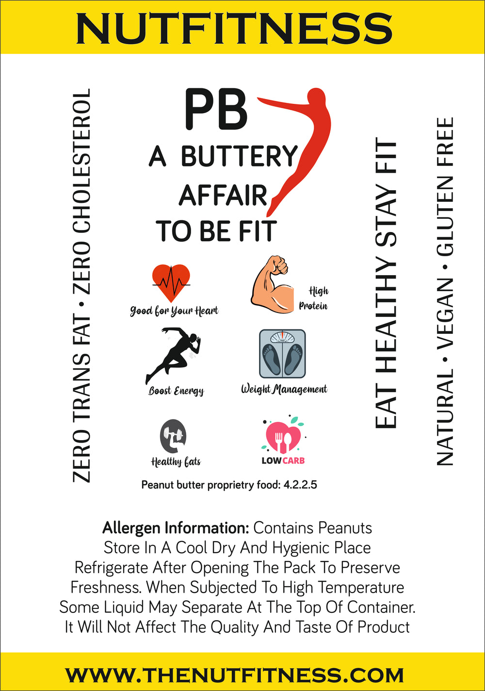 100% Natural Peanut Butter Creamy