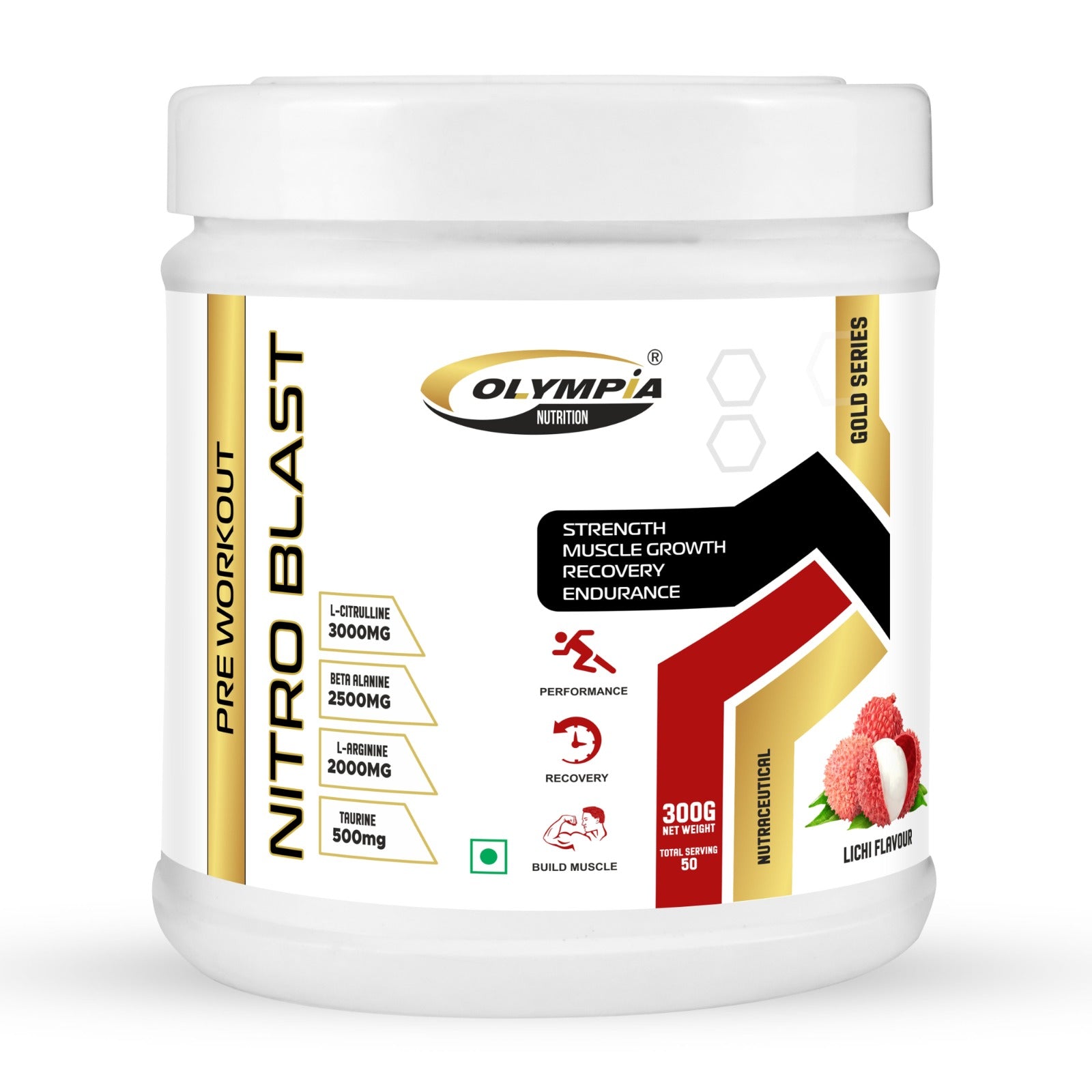 NITRO BLAST 300GM LITCHI