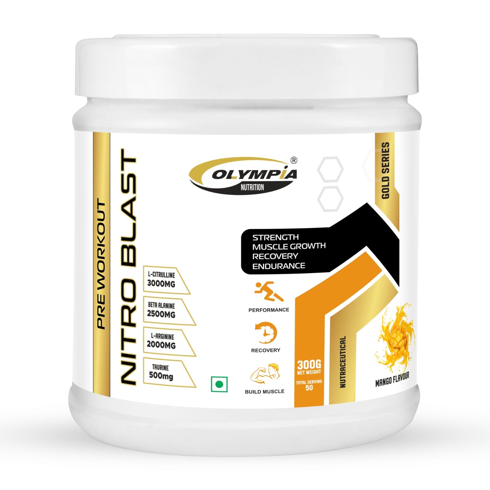 NITRO BLAST 300GM MANGO