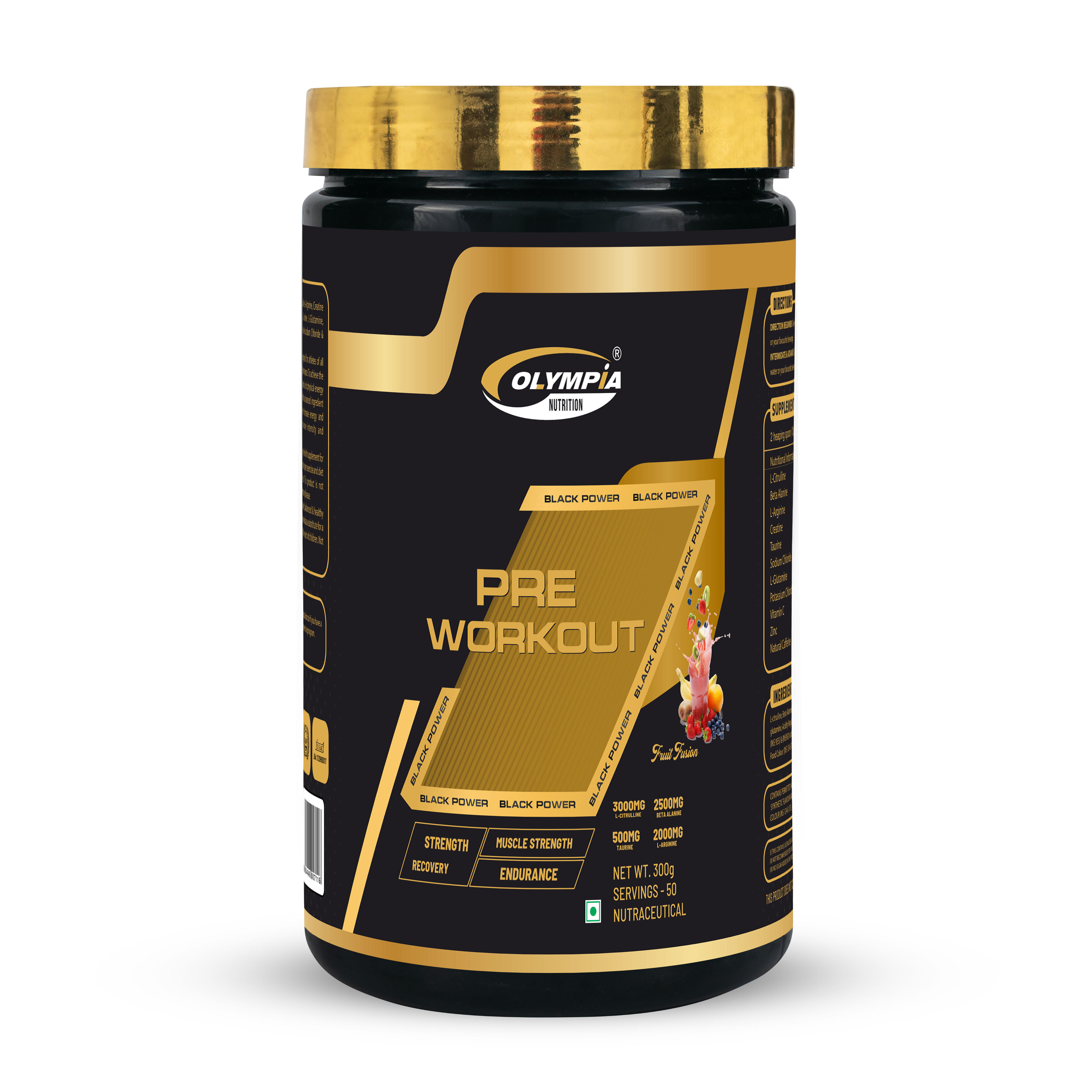 Pre workout Net Wt. 300g