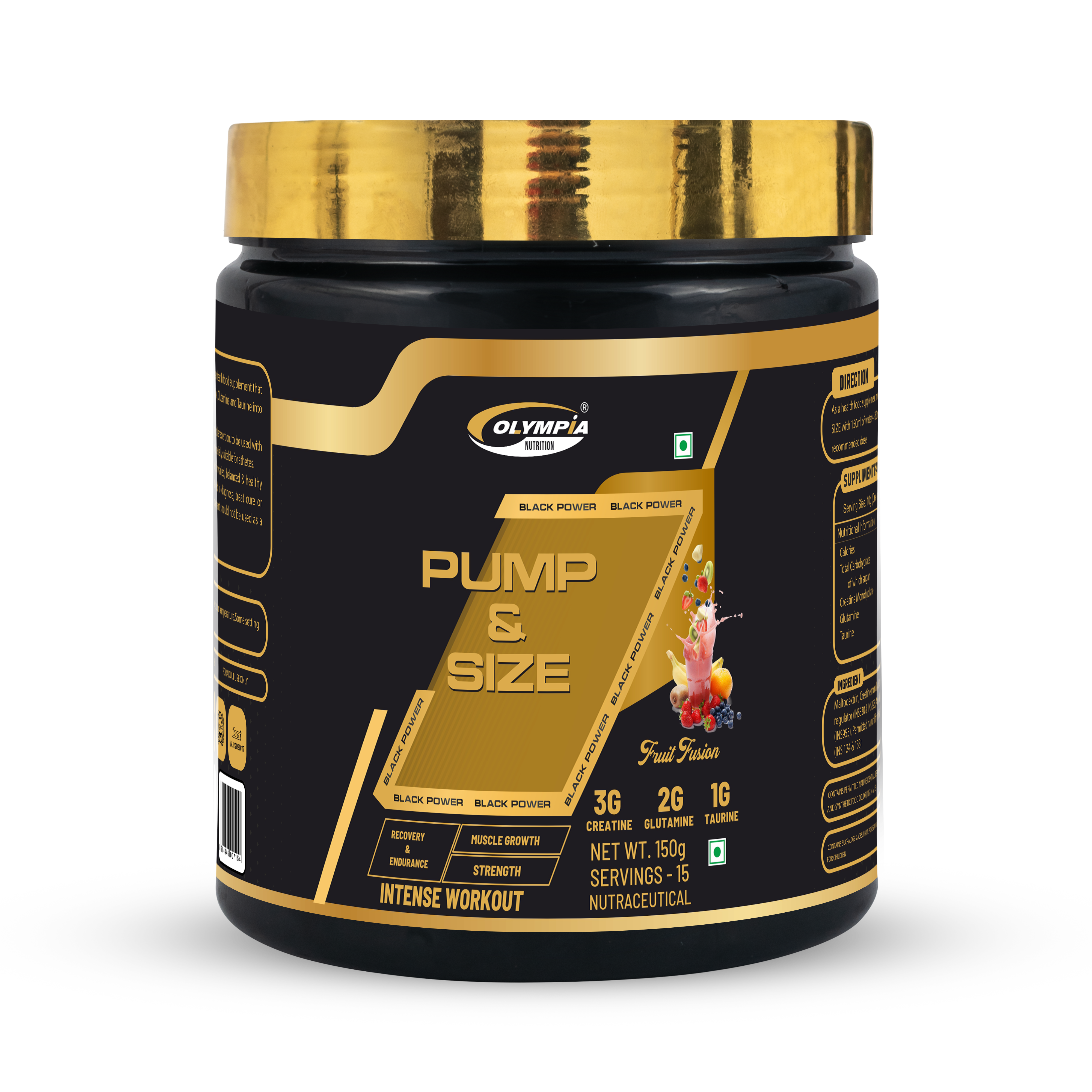 Pump & Size Net.wt 150g