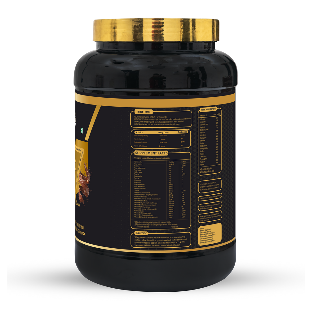Ripped Whey 2LBD Chocolate