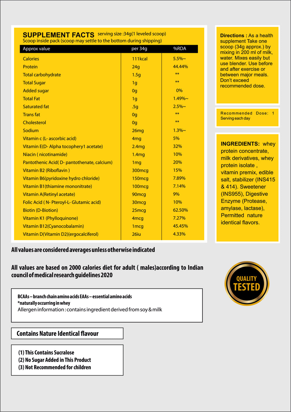 Ultra Whey (With Digestive Enzymes)