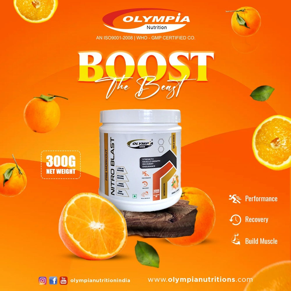 Nitro Blast Invincible Orange 300g