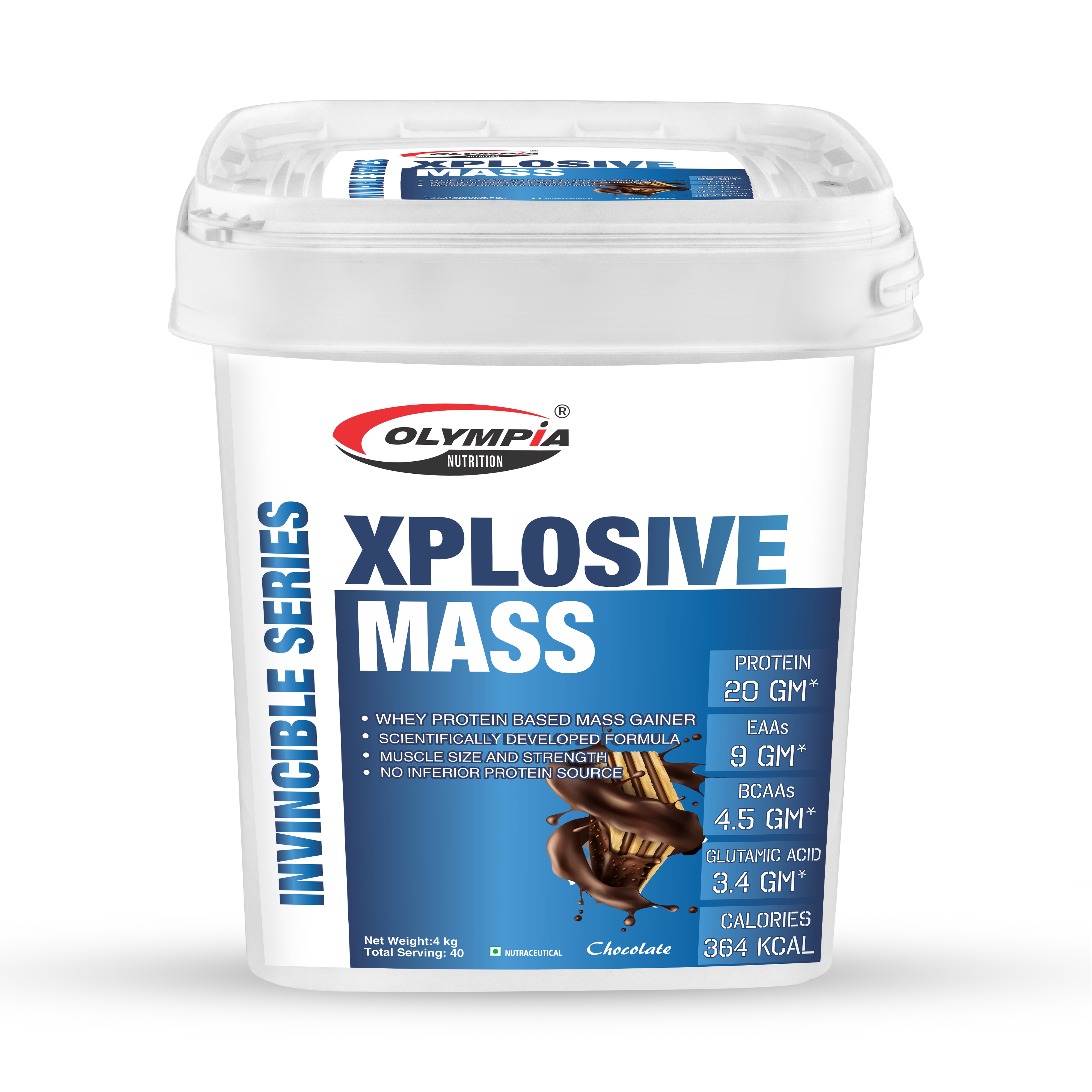 Xplosive Mass 4kg chocolate