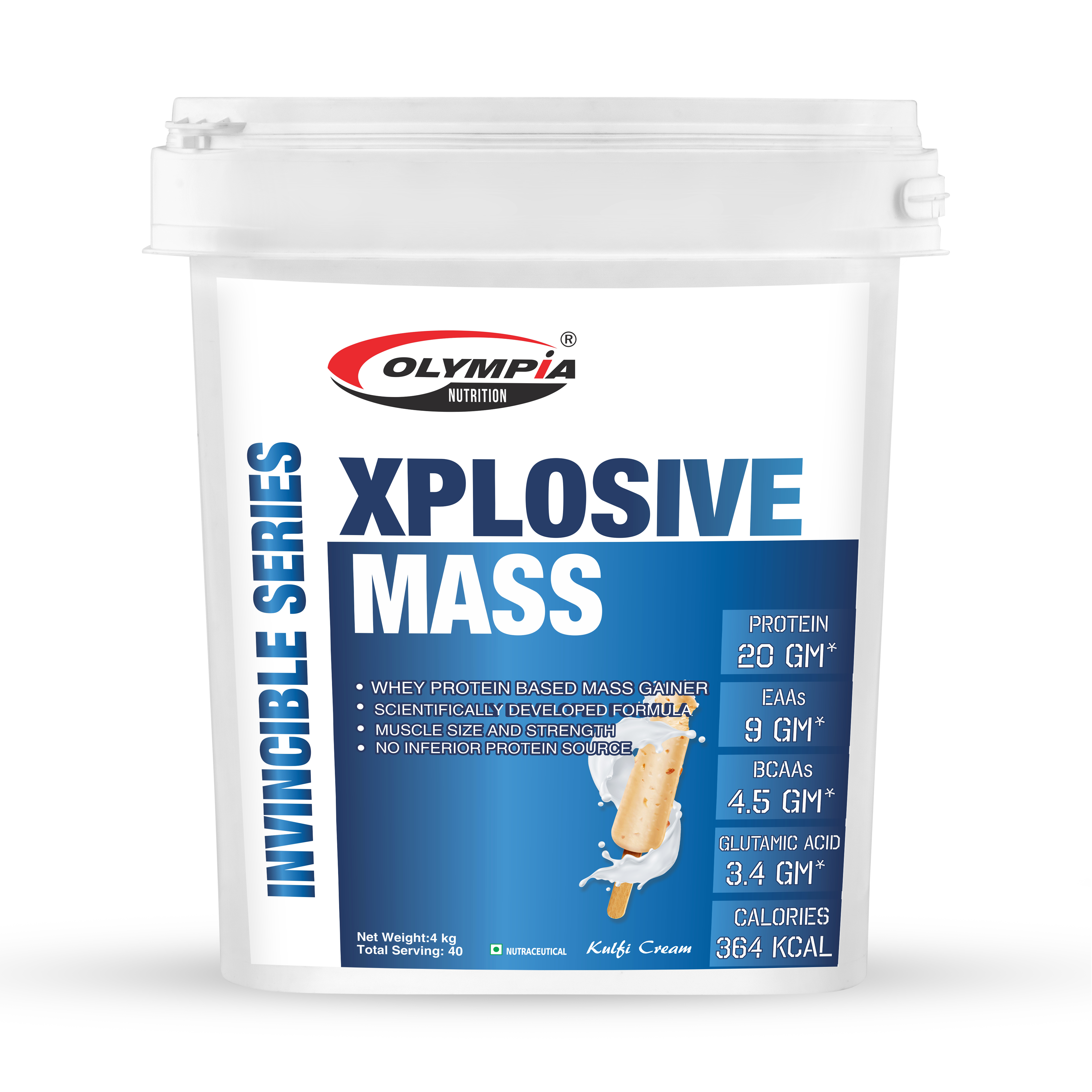 Xplosive Mass 4kg kulfi cream