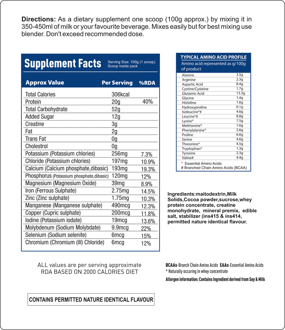 Xplosive Mass 4kg cold coffee
