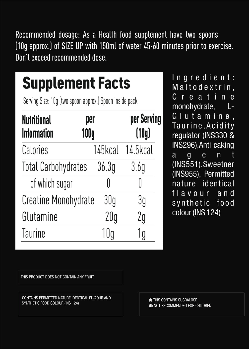Size Up Watermelon 150g