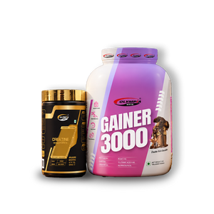 Combo of Gainer 3000 3kg & Creatine Monohydrate 100g