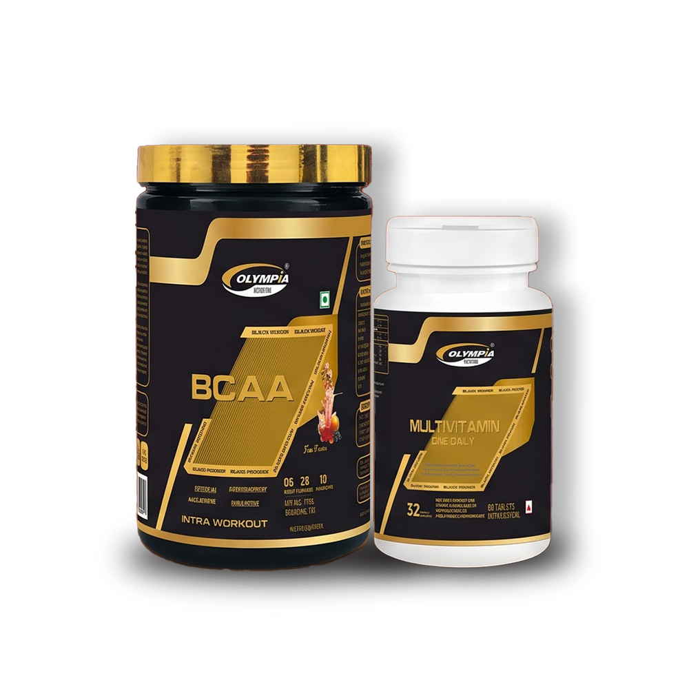 Combo of BCAA 300g & Multivitamin 60 Tablets