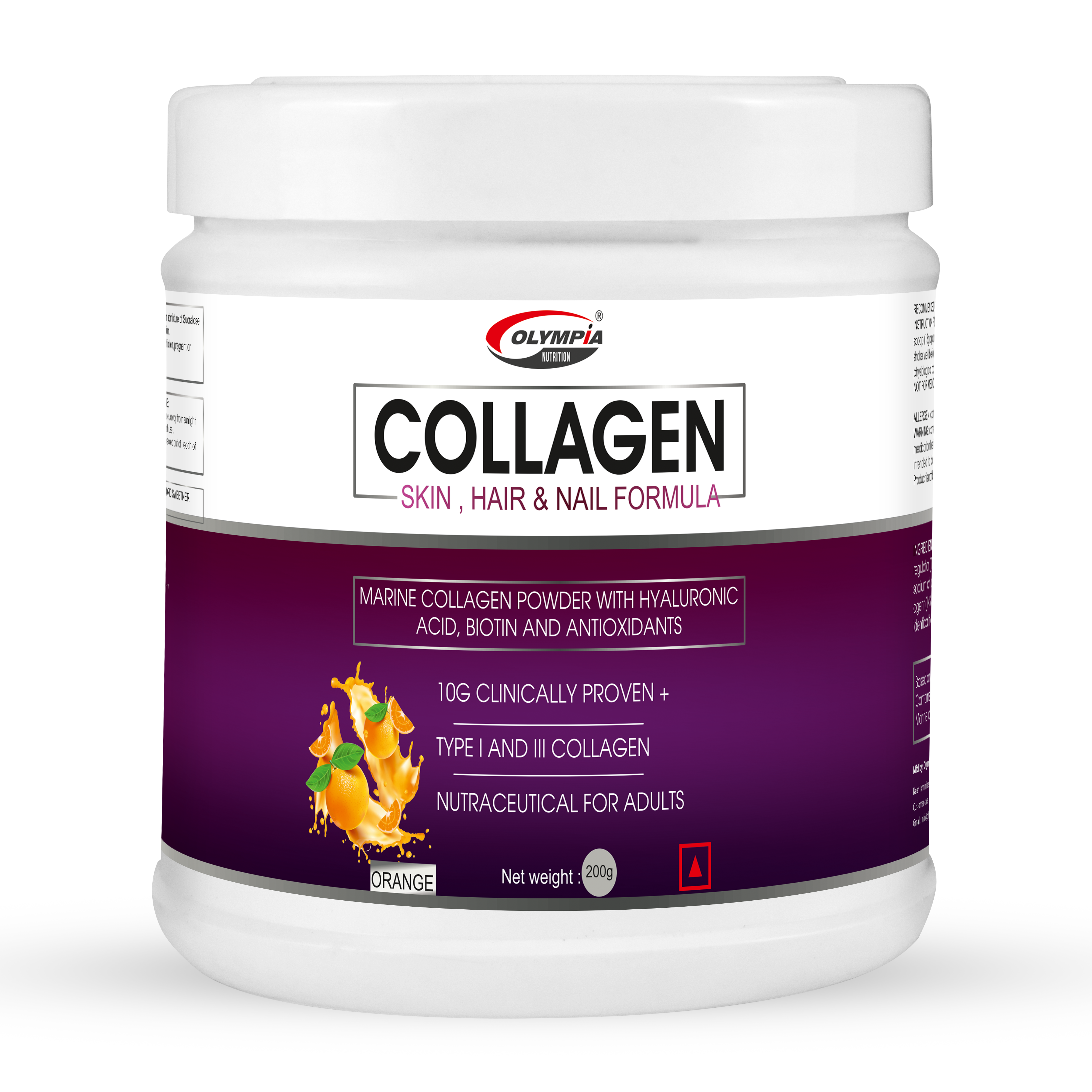 Collagen  200g Orange