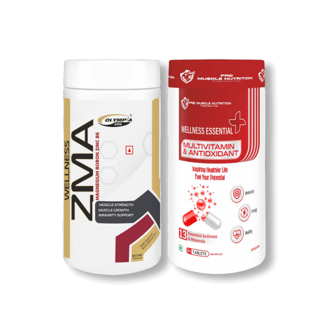 Combo of ZMA 60caps and Multivitamin & Antioxidant