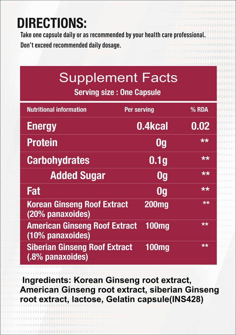 Ginseng 60caps