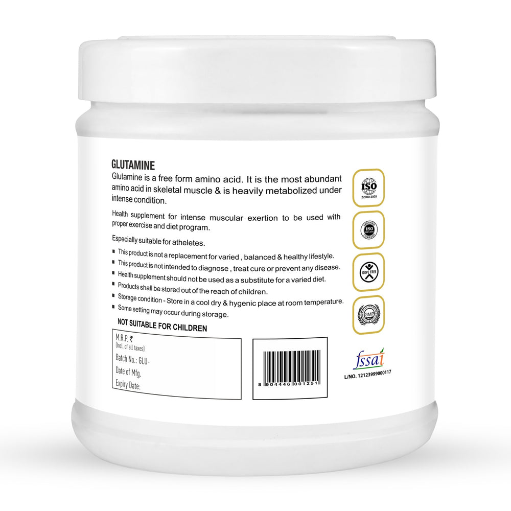 GLUTAMINE 300GM UNFAVOURED