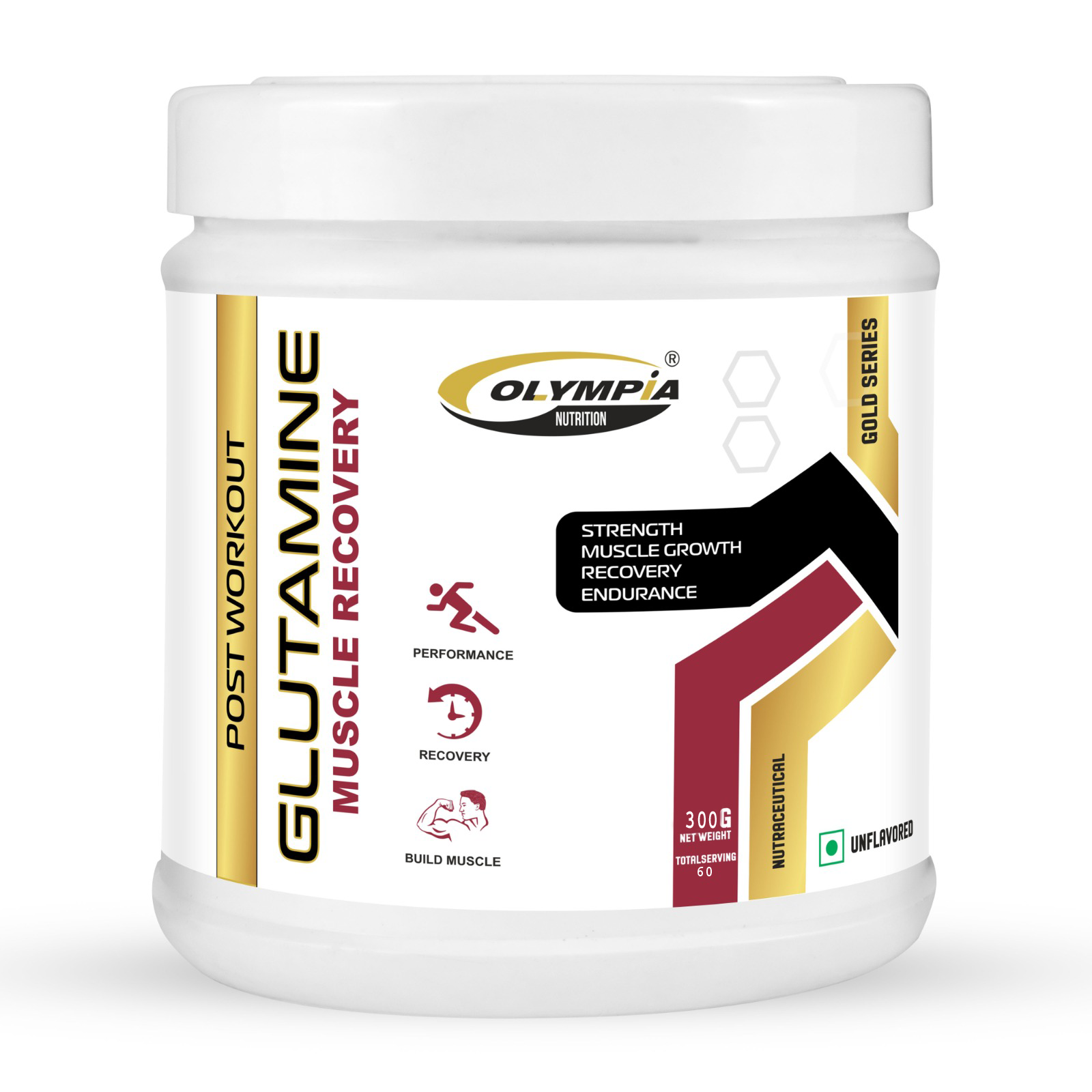 GLUTAMINE 300GM UNFAVOURED