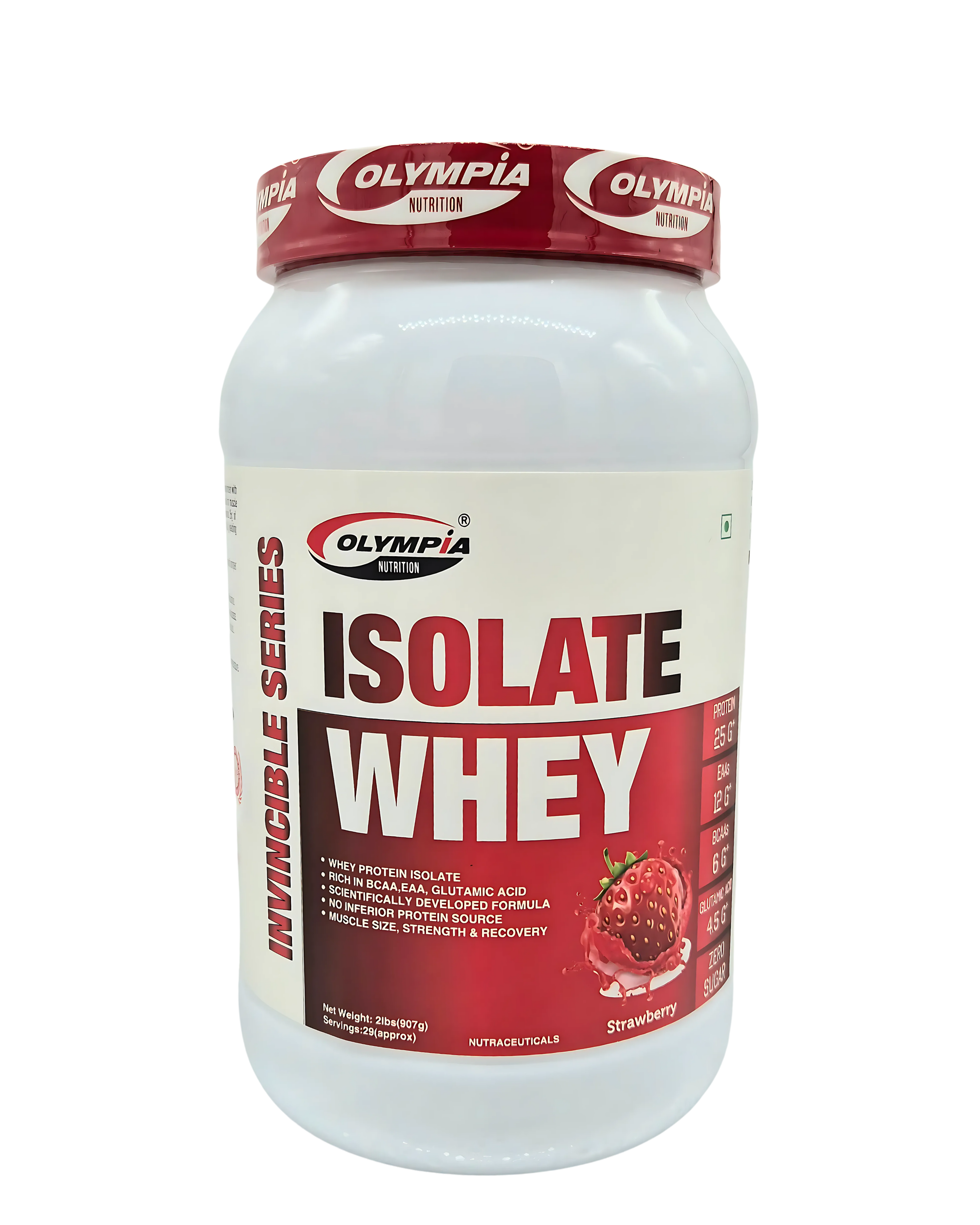 Isolate Whey Strawberry 2lbs