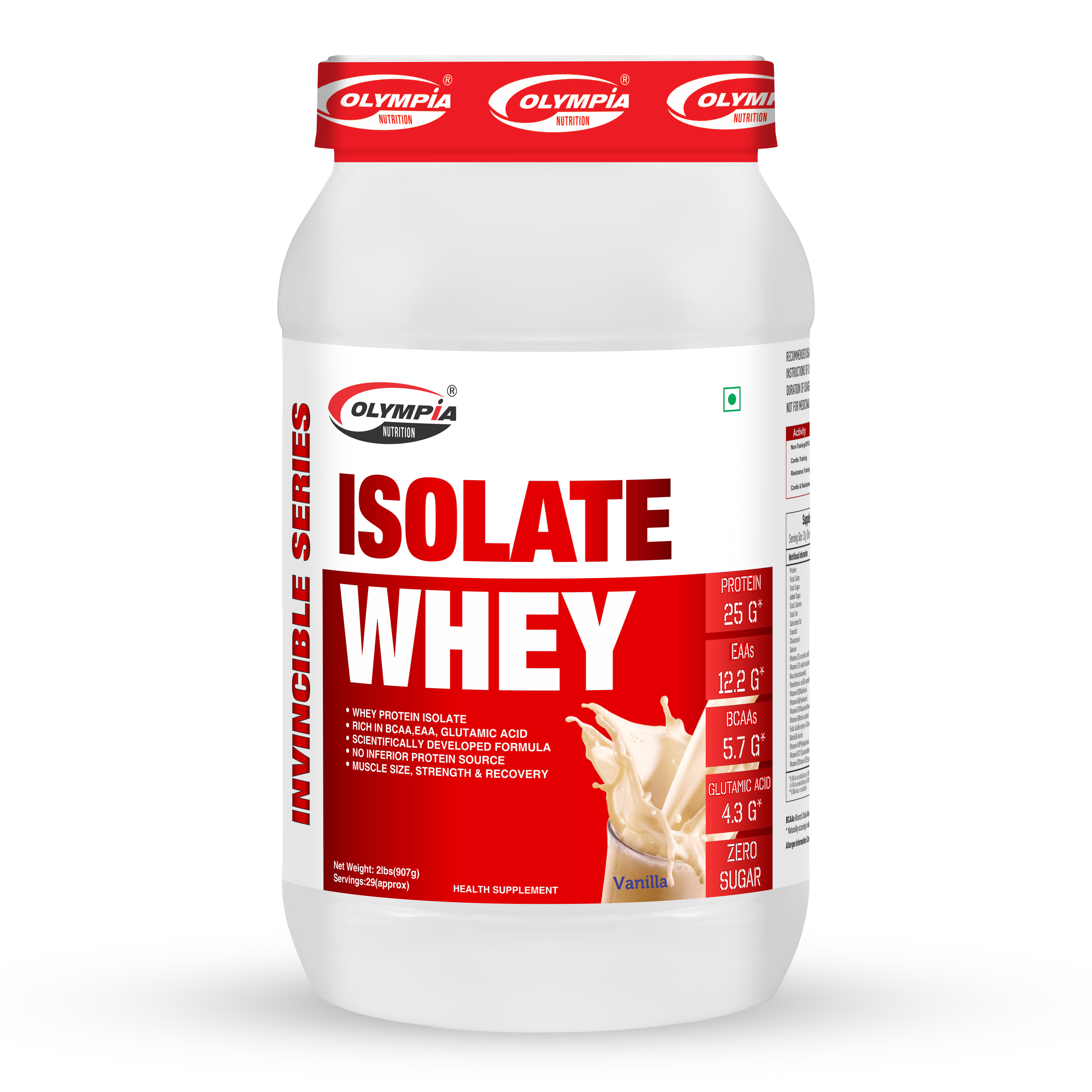 Isolate  Whey  Vanilla 2lbs