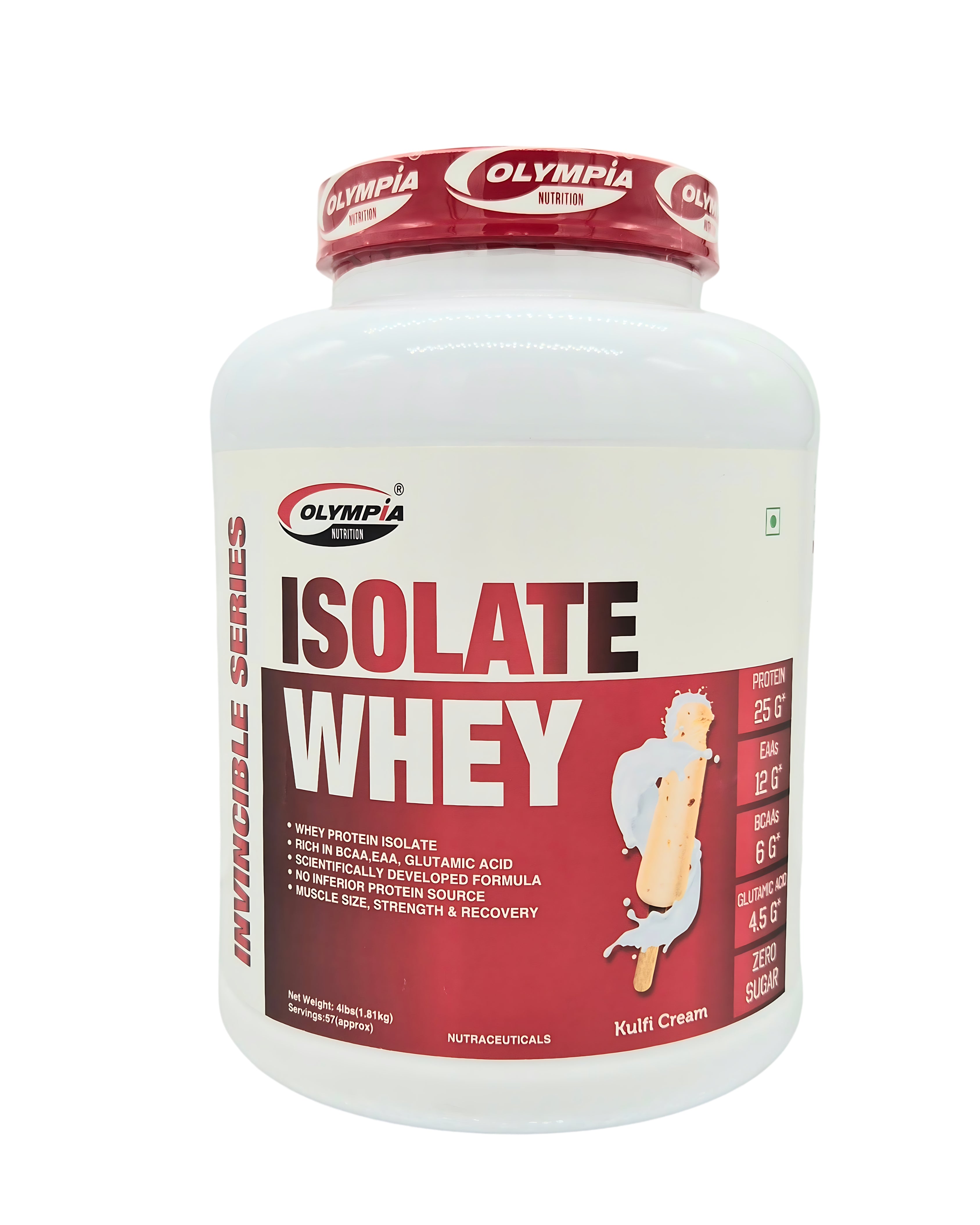 Isolate Whey 4lbs Kulfi Cream