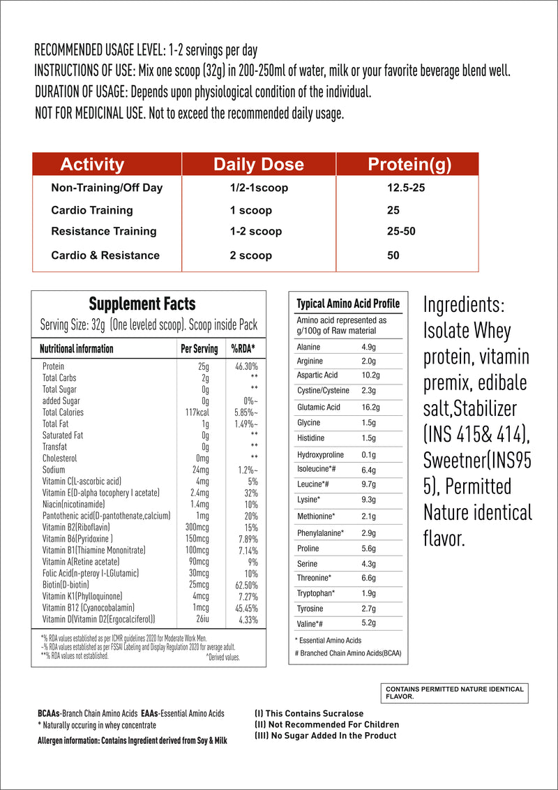 Isolate Whey 4lbs Vanilla