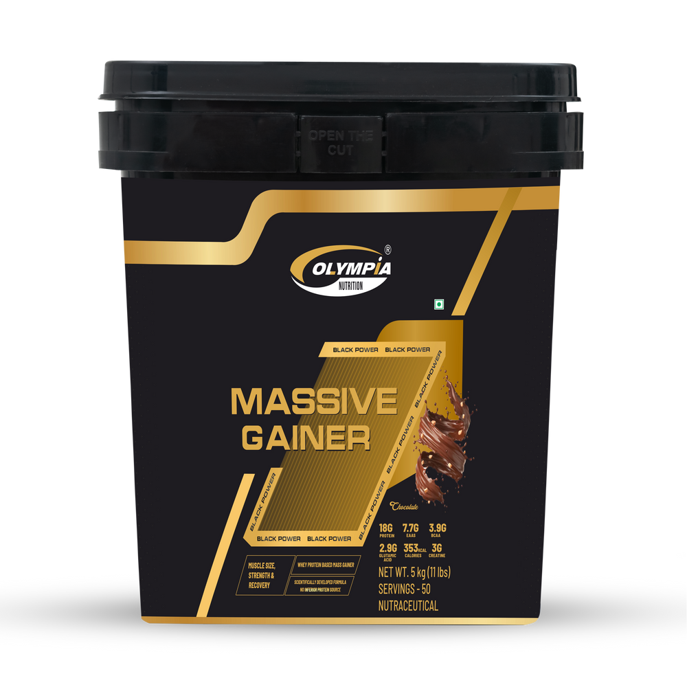 Massive Gainer Chocolate Net.wt 5kg (11 lbs)