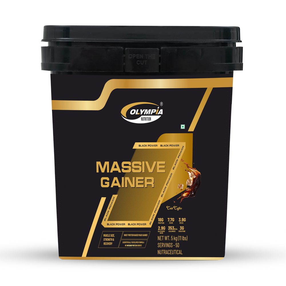 Massive Gainer Cold coffee Net.wt 5kg (11 lbs)