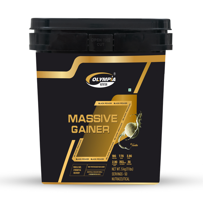 Massive Gainer Vanilla Net.wt 5kg (11 Lbs)