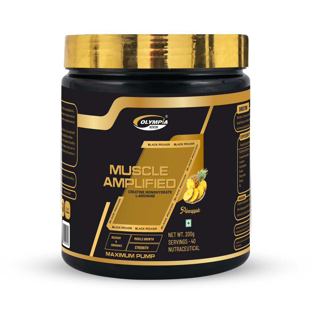Muscle Amplified (Creatine Monohydrate L-Arginine) Net.Wt. 200g