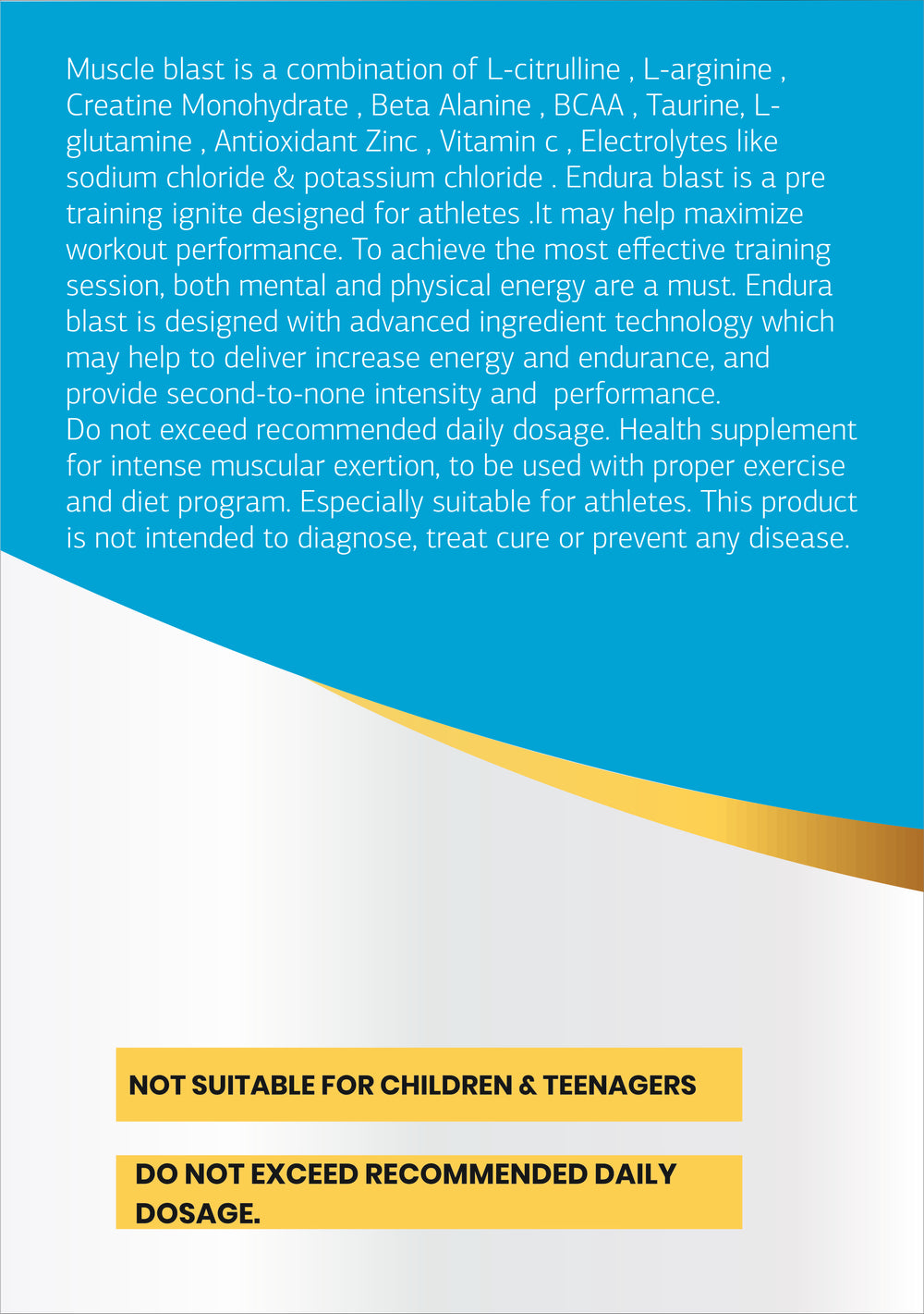 Muscle Blast Preworkout  300g