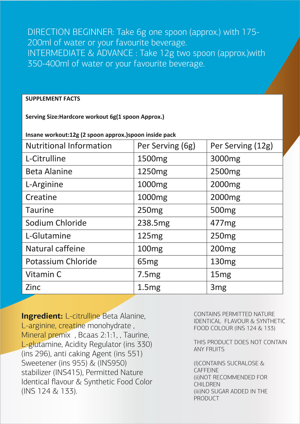 Muscle Blast Preworkout  300g