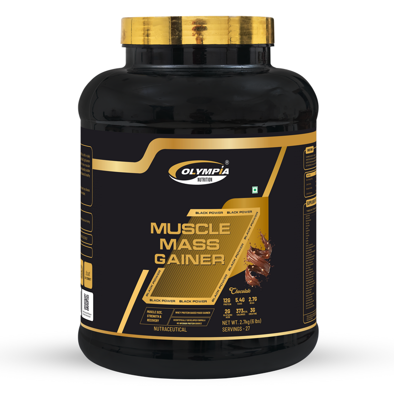 Combo of Muscle Mass Gainer 2.7kg & Creatine Monohydrate 100g Unflavoured