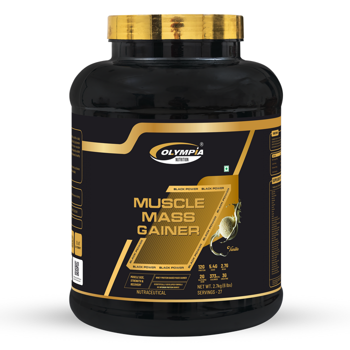 Muscle Mass Gainer Vanilla 2.7kg (6 lbs)