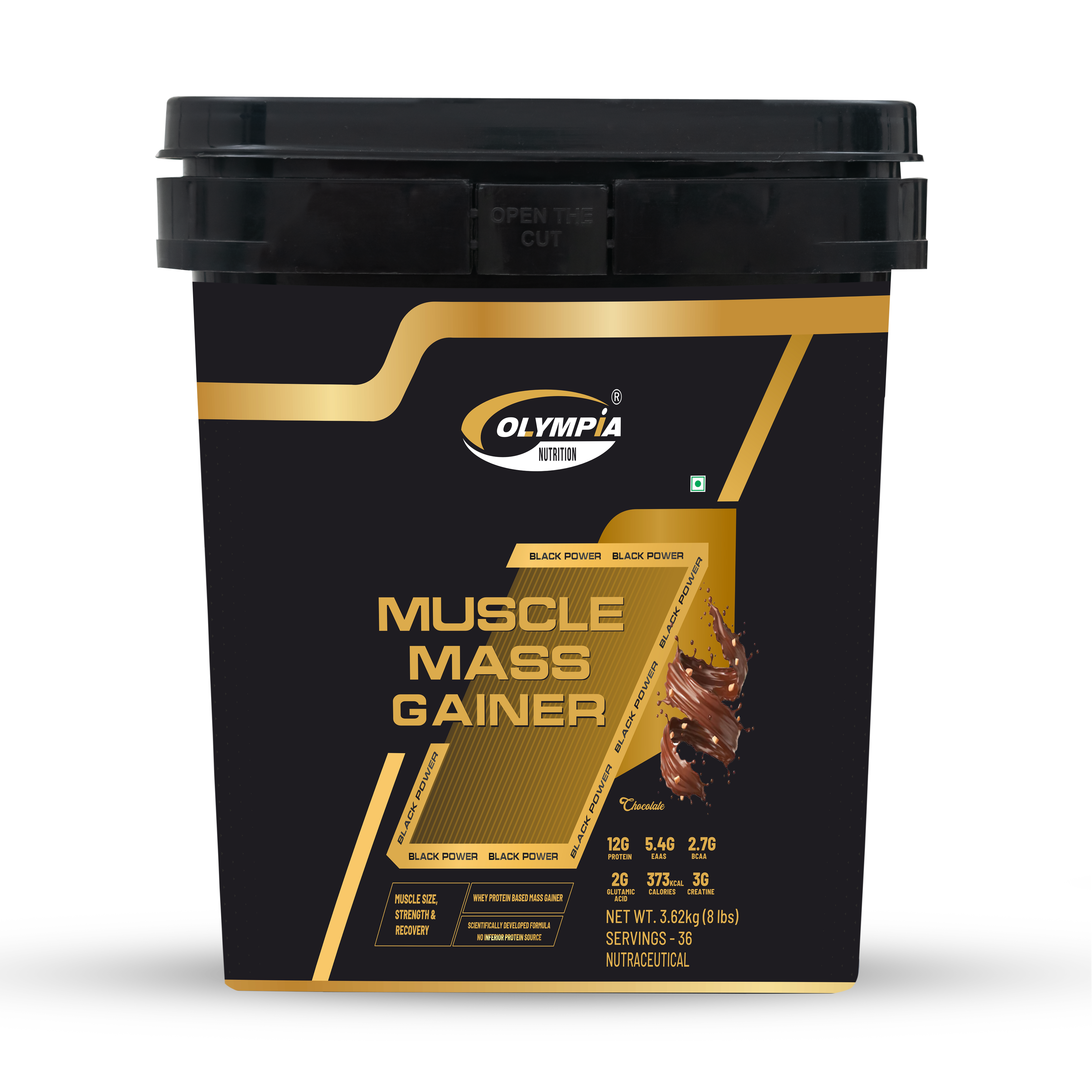 Combo Of Muscle Mass Gainer 3.62kg (8lbs) and Creatine Monohydrate 150g.