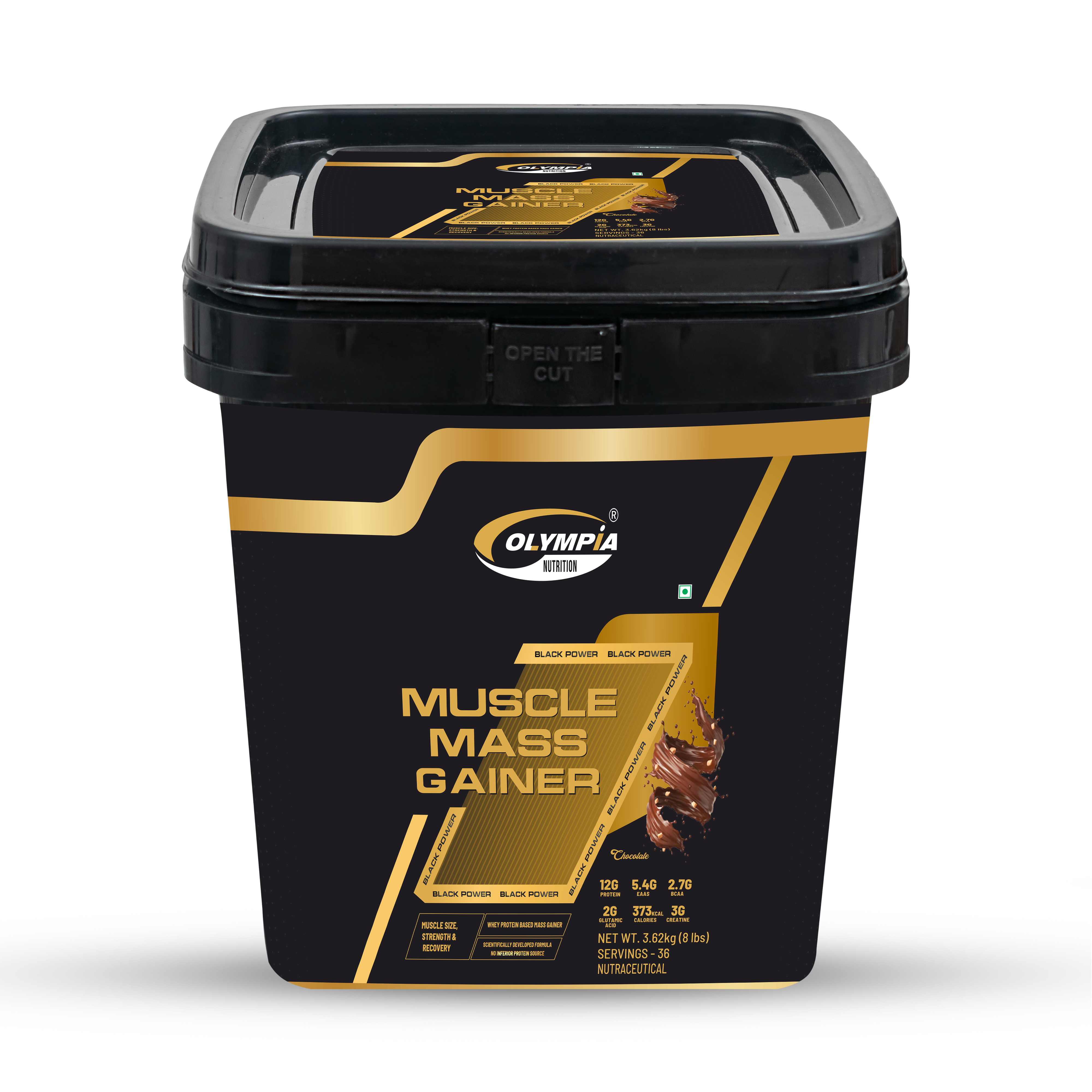 Muscle Mass Gainer  Net WT 3.62kg (8lbs)