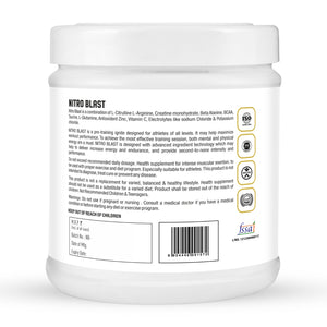 NITRO BLAST 300GM GREEN APPLE