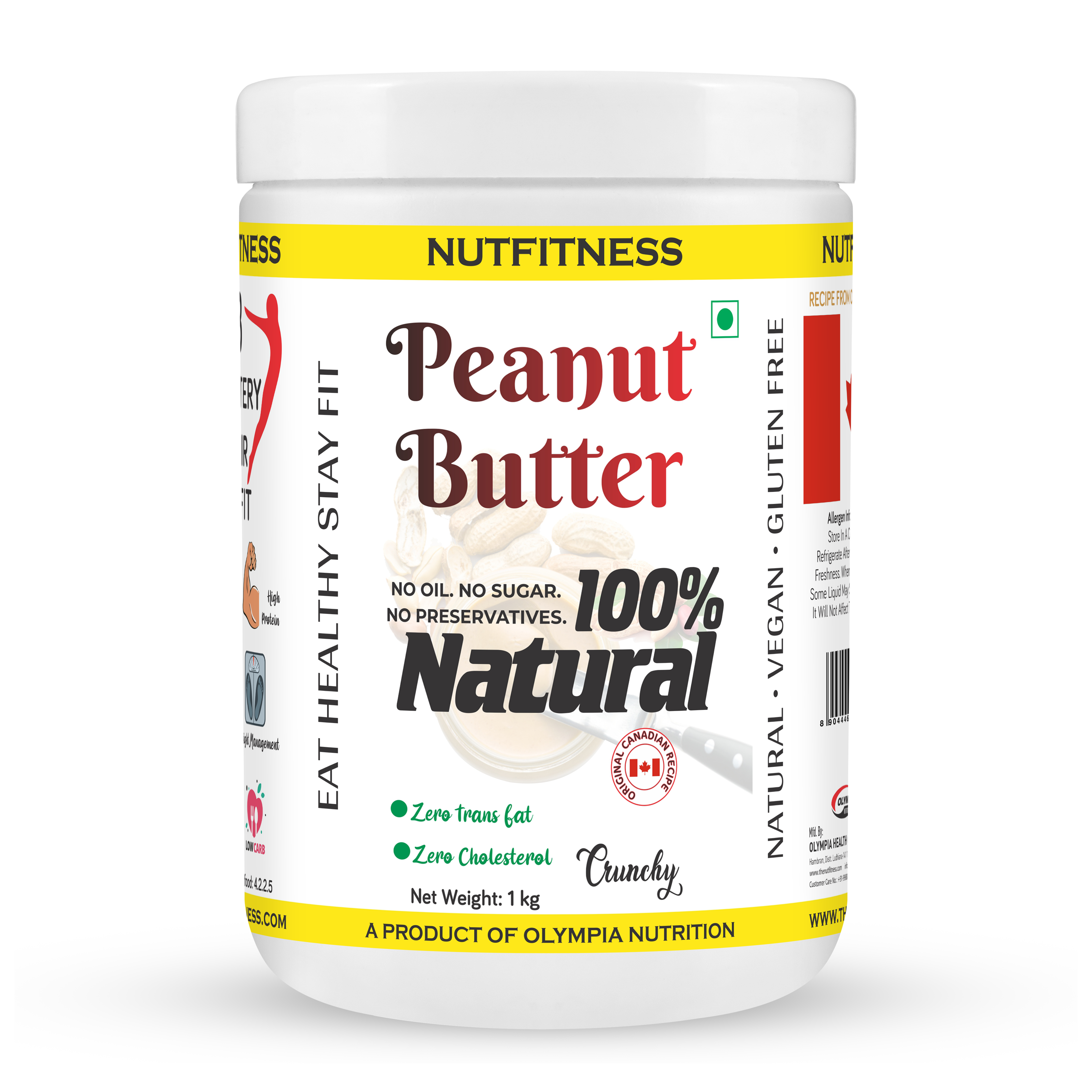 100% Natural Peanut Butter Creamy