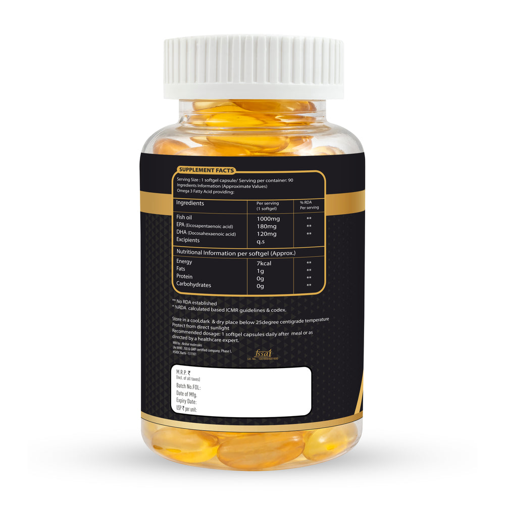 OMEGA 3 FISH OIL 90 CAPSULE